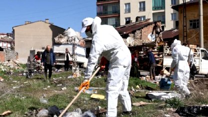 Sivas’ta izinsiz atık alanlarına müdahale