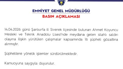 Siverek'te Silahlı Saldırı: 16 Gözaltı