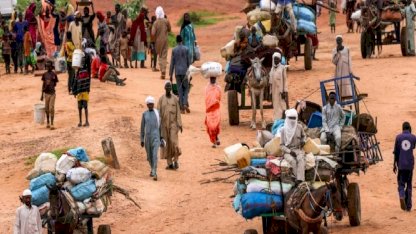 Sudan'da her 4 kişiden 1'i yerinden edilmiş durumda