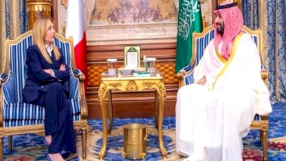Suudi Arabistan Veliahtı Bin Selman, İtalya Başbakanı Meloni ile görüştü