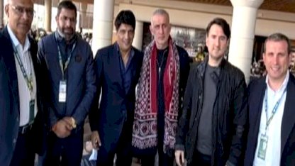 TFF Başkanı Hacıosmanoğlu ve Pakistanlı mevkidaşıyla bir araya geldi