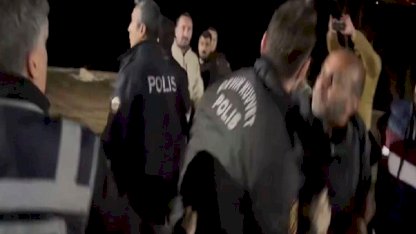 Tunceli Adliyesi önünde Gülistan Doku’nun ailesi ile şüpheli yakınları arasında arbede