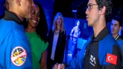 Türk astronot Atasever'den nostaljik ve hedef mesajlı paylaşım