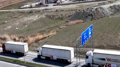 Türkiye’den İran’a 'şifa kervanı' yola çıktı