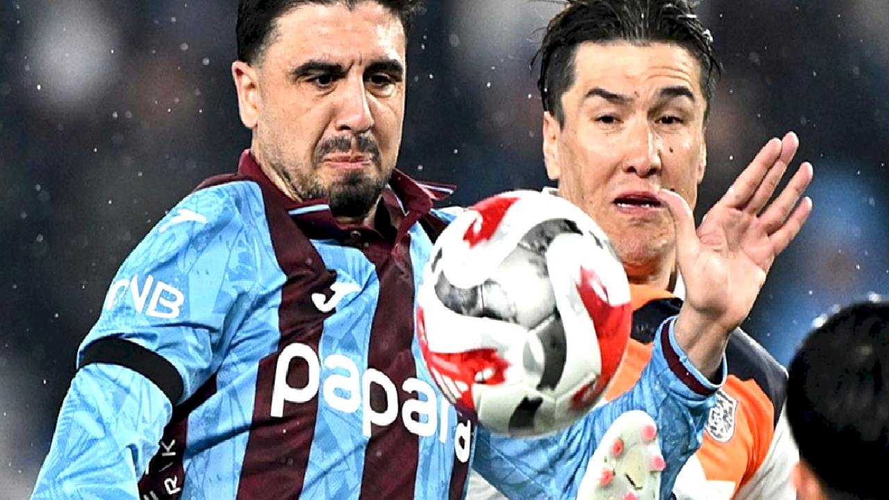 Trabzonspor, RAMS Başakşehir'e karşı galibiyeti 90+3'te kaçırdı