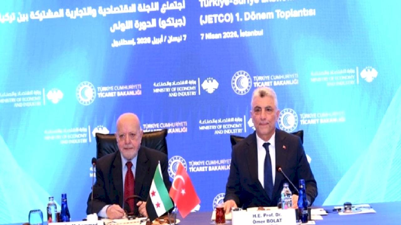 Türkiye ve Suriye'nin ikili ticaret hedefi: 10 milyar dolar