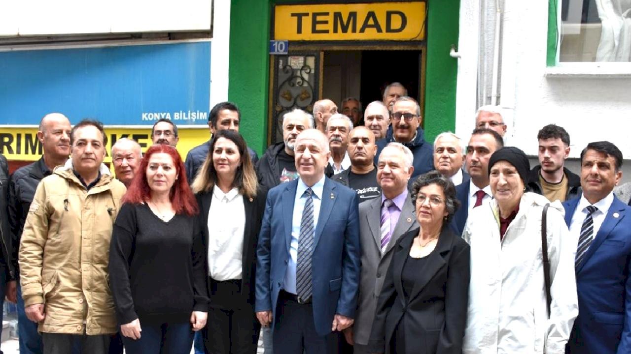 Ümit Özdağ Konya'da Ziyaretlerde Bulundu