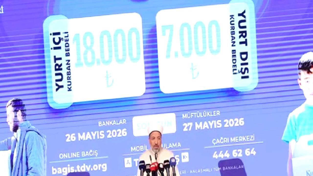 Vekaletle kurban kesim bedeli belli oldu