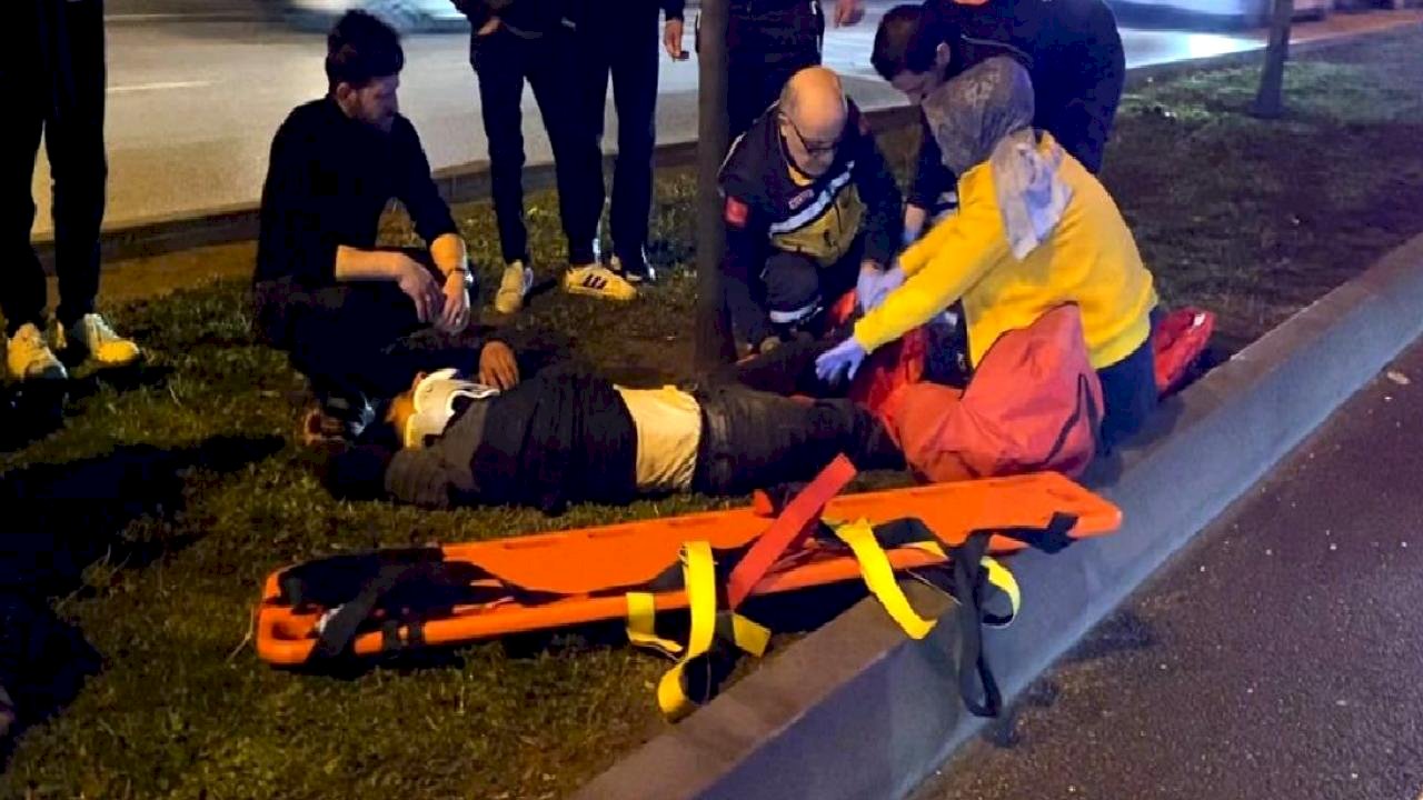 Yaya Otomobilin Çarpmasıyla Yaralandı