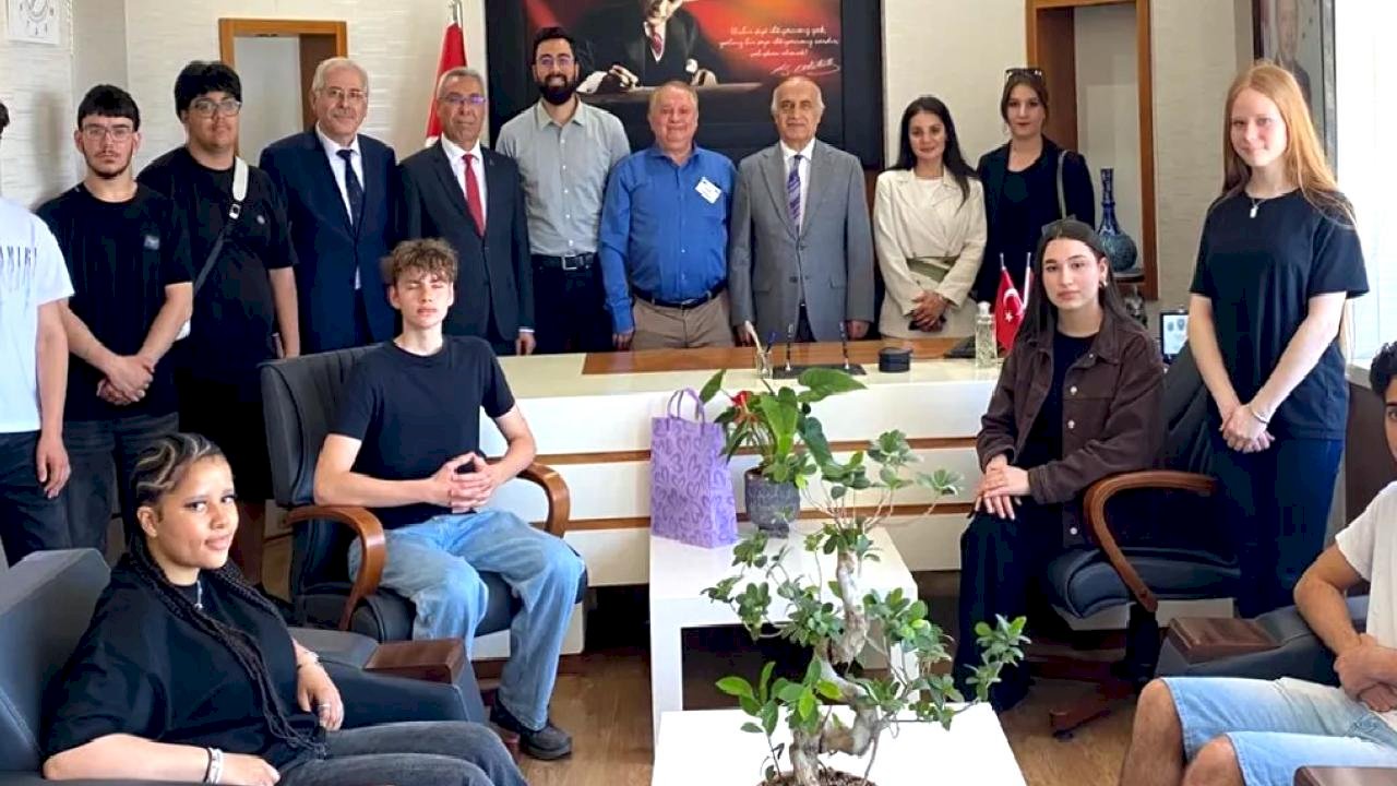 Alman heyetten Gemlik’e eğitim ziyareti