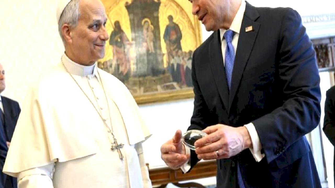 Rubio ve Papa'nın Görüşmesi