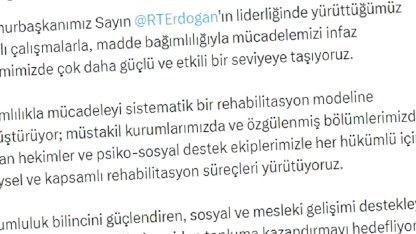 Adalet Bakanı Gürlek: Bağımlılıkla mücadeleyi sistemli bir şekilde yürütüyoruz