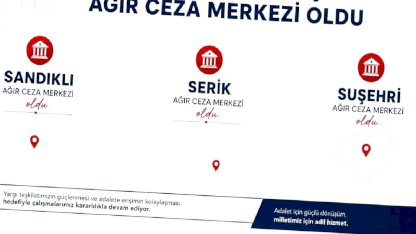 Ağır Ceza Mahkemeleri Açıldı