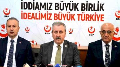 BBP Genel Başkanı Destici: "Türkiye tehdit edilemez"