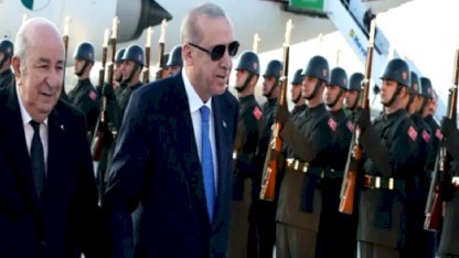 Cezayir Cumhurbaşkanı Tebbun Ankara'da