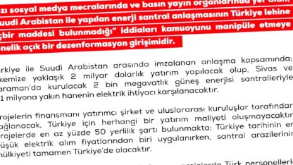 DMM: Suudi Anlaşma Dezenformasyon