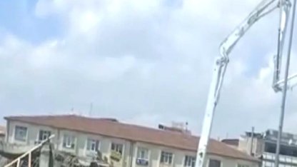 Düzce’de inşaatta hasır çöktü: Yaralı işçiler var!