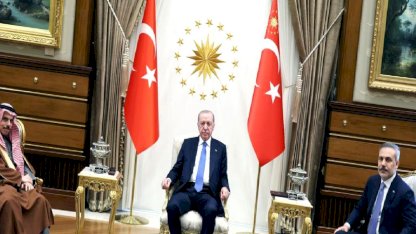 Erdoğan, Suudi Arabistan Dışişleri Bakanı'nı kabul etti