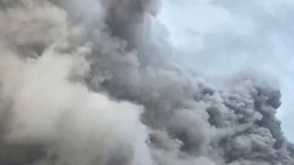 Filipinler'deki Mayon Yanardağı'nda Patlama Meydana Geldi