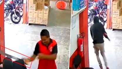 Kan donduran anlar kamerada! Kasayı boşaltan hırsıza hayatının şokunu yaşattı