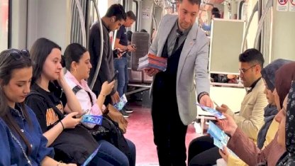 Kayserililere sahada KBB Trafik uygulaması tanıtımı