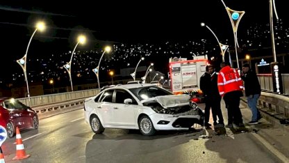 Kocaeli A Takımı’ndan kazaya ilk müdahale