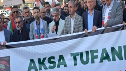Kudüs'ün kardeş şehri Mardin’den Ortak Ses: 5 Dilli Tepki