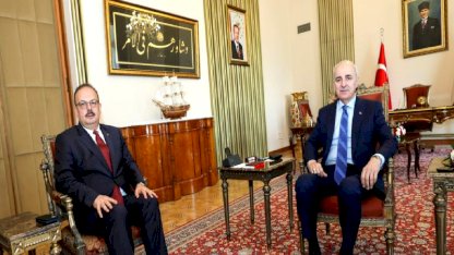 Kurtulmuş, Vali Canbolat'ı Kabul Etti