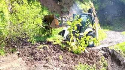 Ordu’da kuvvetli yağış sonrası 120 heyelan