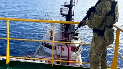 Somali açıklarında Türk Deniz Gücü’nden sondaj gemilerine güvenlik desteği