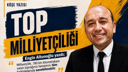 TOP MİLLİYETÇİLİĞİ VE AMEDSPOR!