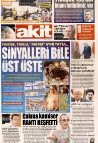 Yeni Akit Gazetesi Gazete Manşeti